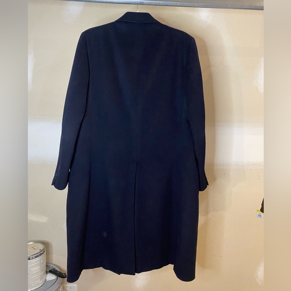Here is a navy blue trench coat from Henry’s Wichita, KS - Picture 5 of 5
